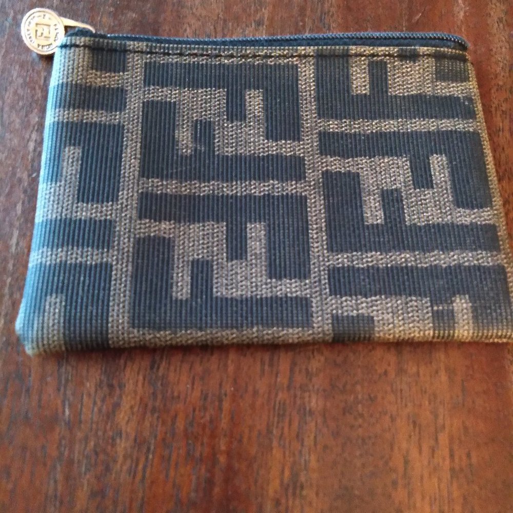 Fendi Zippered Coin Wallet